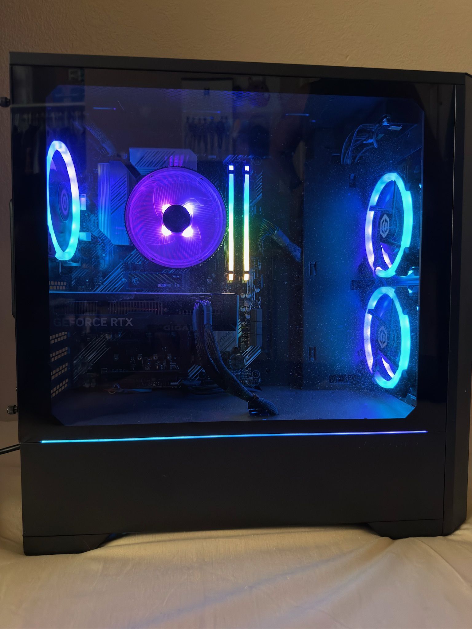 CyberPowerPC Gamer Master Gaming Desktop W/Two Monitors