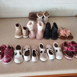 Girl Toddler Shoes Size 4 To 5 