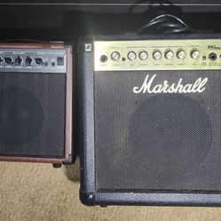 2 Guitars, 2 Amps, Marshal/Urban K.