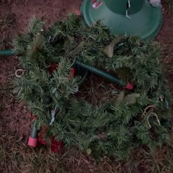Just A Big, Beautiful Christmas Wreath , Decorated, For The Front (NO SHIPPING)