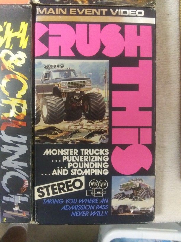 COLLECTION VHS TRACK FREAKS