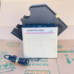 Martin Yale 400 Paper Jogger Tabletop - Single Bin Desktop Jogger Tested working