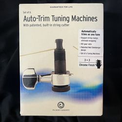 D'Addario Planet Waves Auto-Trim Tuning Machines 6-In-Line