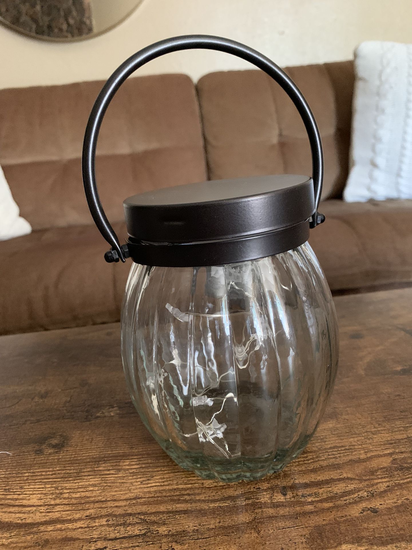 Real Living LED Lantern W/star String Lights