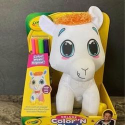 New Deluxe Crayola Color And Plush
