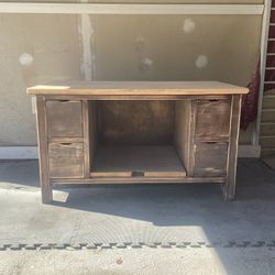 Unfinished TV stand for sale! 
