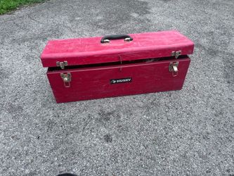 Toolbox husky aluminum