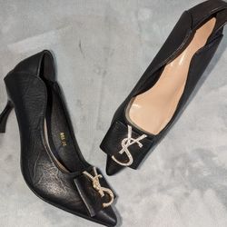 Black Fancy Heels
