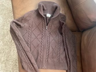 SUNDAY BEST HOODED ZIP SWEATER