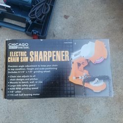 Electric Chain Saw Sharpener 