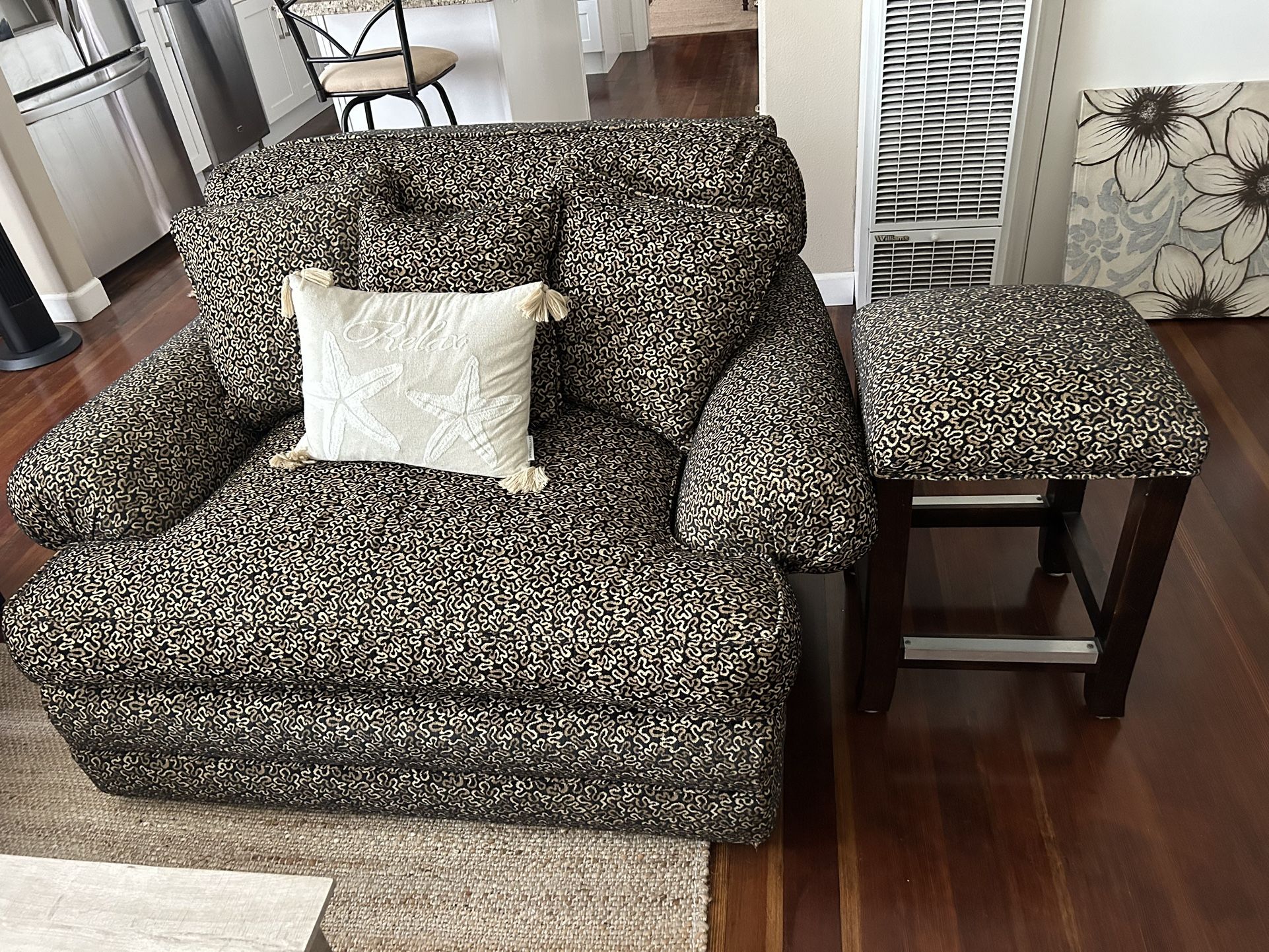 Loveseat And Barstool