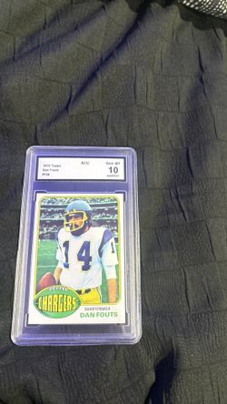 1976 Topps - Dan Fouts #128 PSA 10