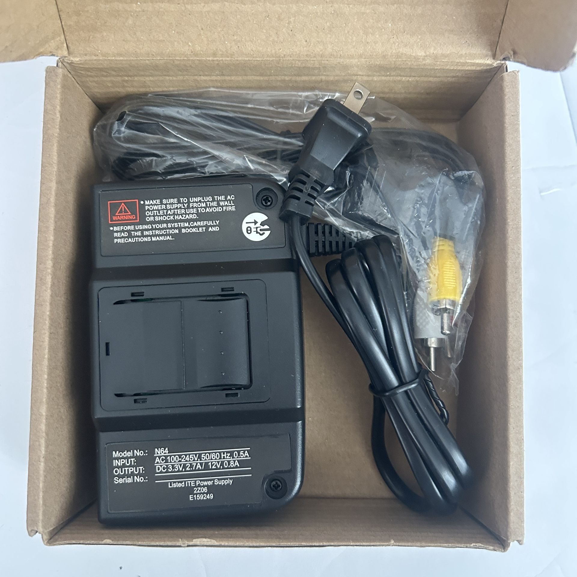 Nintendo 64 power supply