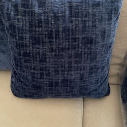 New Navy Blue Sofa Pillows - 5 Available - $5 EACH