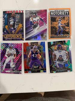 Minnesota Vikings NFL Trading Cards Lot of 6