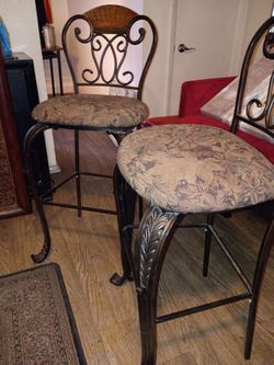 2 Heavy Iron Chairs