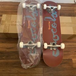 CHOCOLATE PROFESSIONAL SKATEBOARD BRAND NEW SIZE 8;;