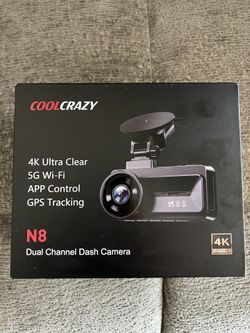 CoolCrazy N8 Dual channel Dash Cam