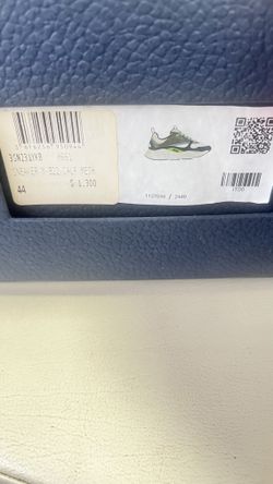 Dior B22 Sneakers in Green & White EU 44 NWT