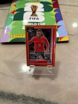 Rafael leao /199 world cup soccer trading card
