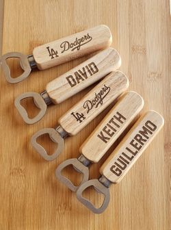 LA Dodgers Gift for Friends Custom Bottle Openers