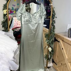 Plus Size 22 3x 4x New Dress -vestido Satin 