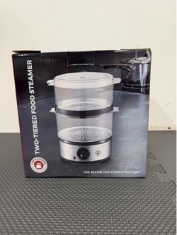 NEW Chefs Counter 2 Tiered Steamer