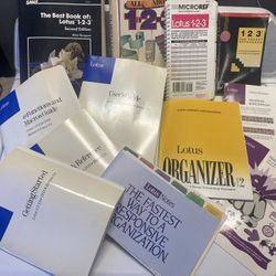 Lotus For DOS - Includes Everything