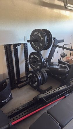 Rogue bumper plate set