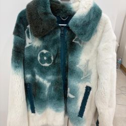 LOUIS VUITTON SPRAY MINK BOMBER JACKET