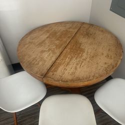 Table And 3 Chairs