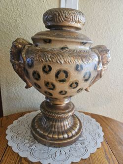 Spotted Elephant Vase