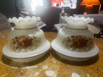 Vintage lamp shades
