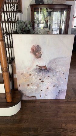 Ballerina canvas