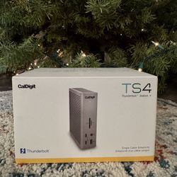 CalDigit TS4 Thunderbolt 4 Dock — Brand New, Sealed