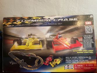 electric race car/track