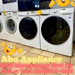 Samsung Front Loading Washer & Dryer Set