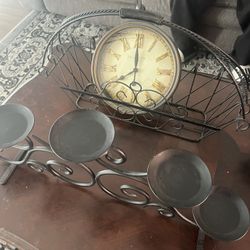 Candle Holder - Vintage Holder - Home Decor 