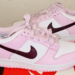 NIKE DUNK LOW PINK FOAM RED WHITE