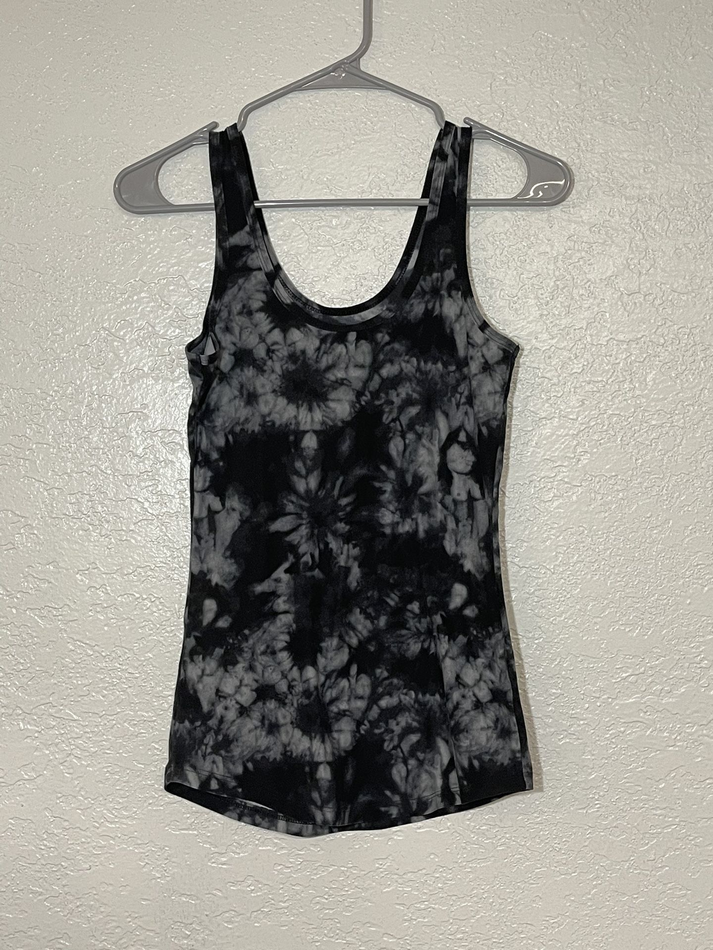 No Boundaries Black Tie-Dye Women’s Tank Top