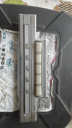 1940 Buick radio delete plate