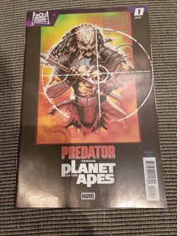PREDATOR VS. THE PLANET OF THE APES #1 CAMPANA MOVIE VARIANT Marvel 2026!!!