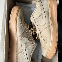 Wheat AF1 Lows Sz 6.5Y 