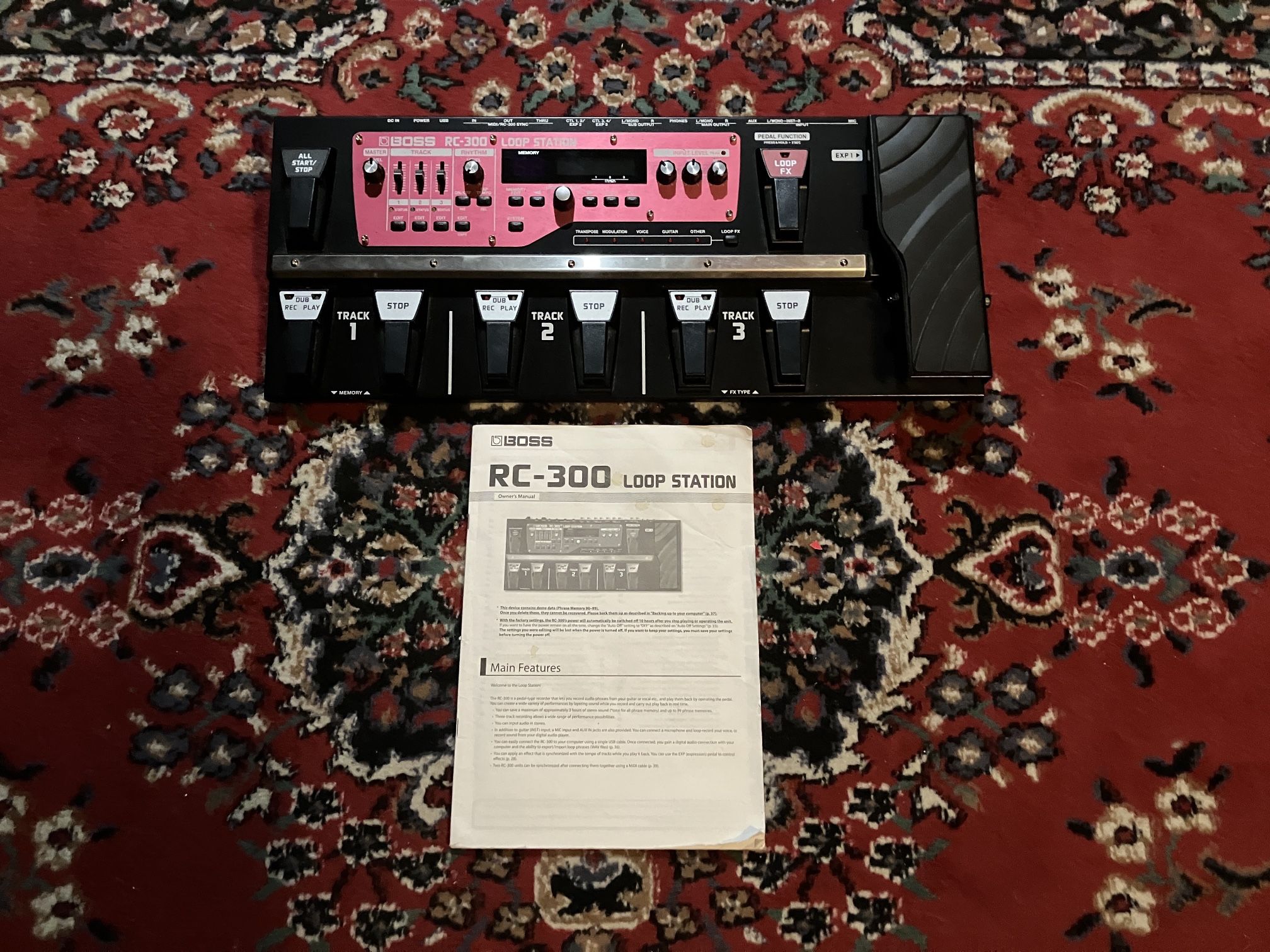 Boss RC300 Loop Station Effects Unit