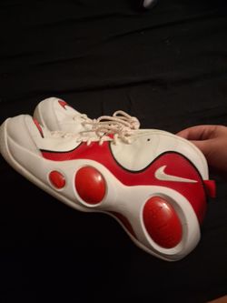 Nike Air Zoom Flight Sneakers White Red