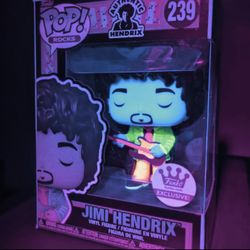 Funko Pop Jimi Hendrix Authentic Hendrix 239 Funko Shop Exclusive
