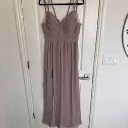 Azazie Blake Dress A-Line Chiffron Floor Length Bridesmaid  Dress 