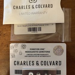 Charles and Colvard Moissanite 