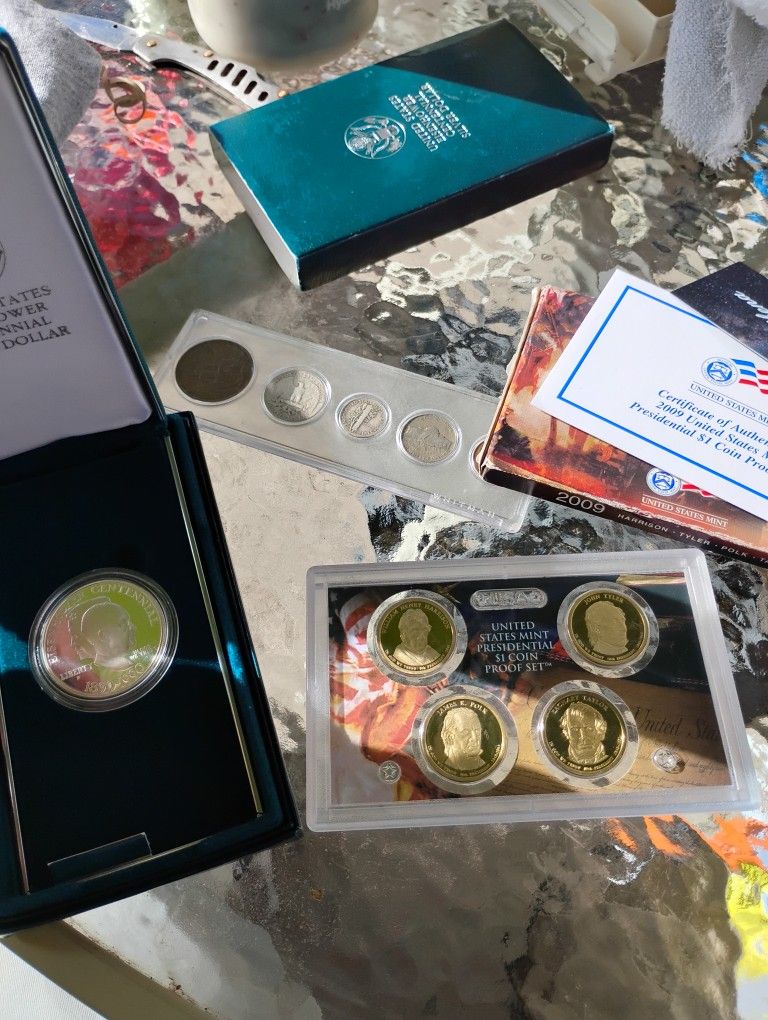 Collector Series Coins, 1942, Silver1990, 2009 Gold Coins 