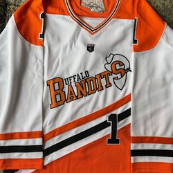 Brand new Buffalo Bandits NANTICOKE #1 Jersey 